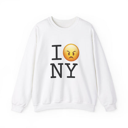 "I'm Mad at New York" Sweatshirt