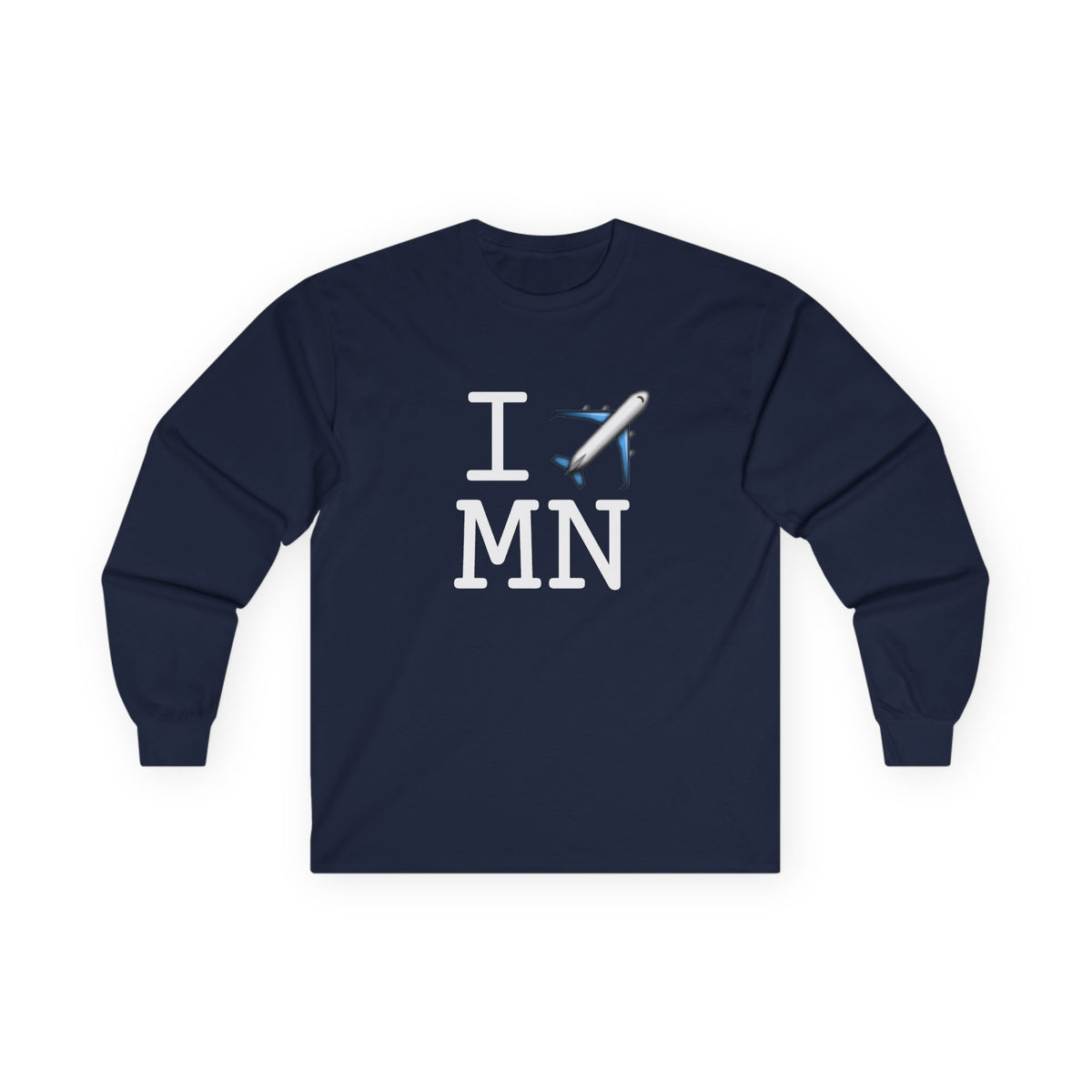 "I Fly Over Minnesota" Long Sleeve Shirt