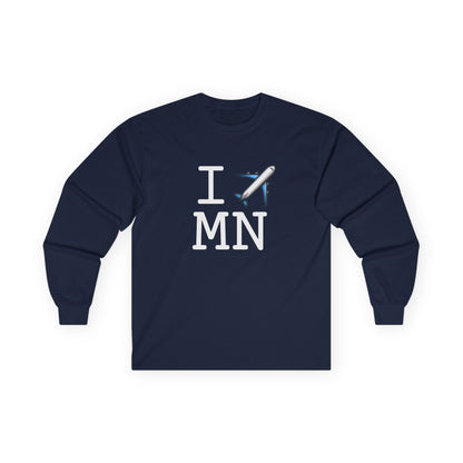 "I Fly Over Minnesota" Long Sleeve Shirt
