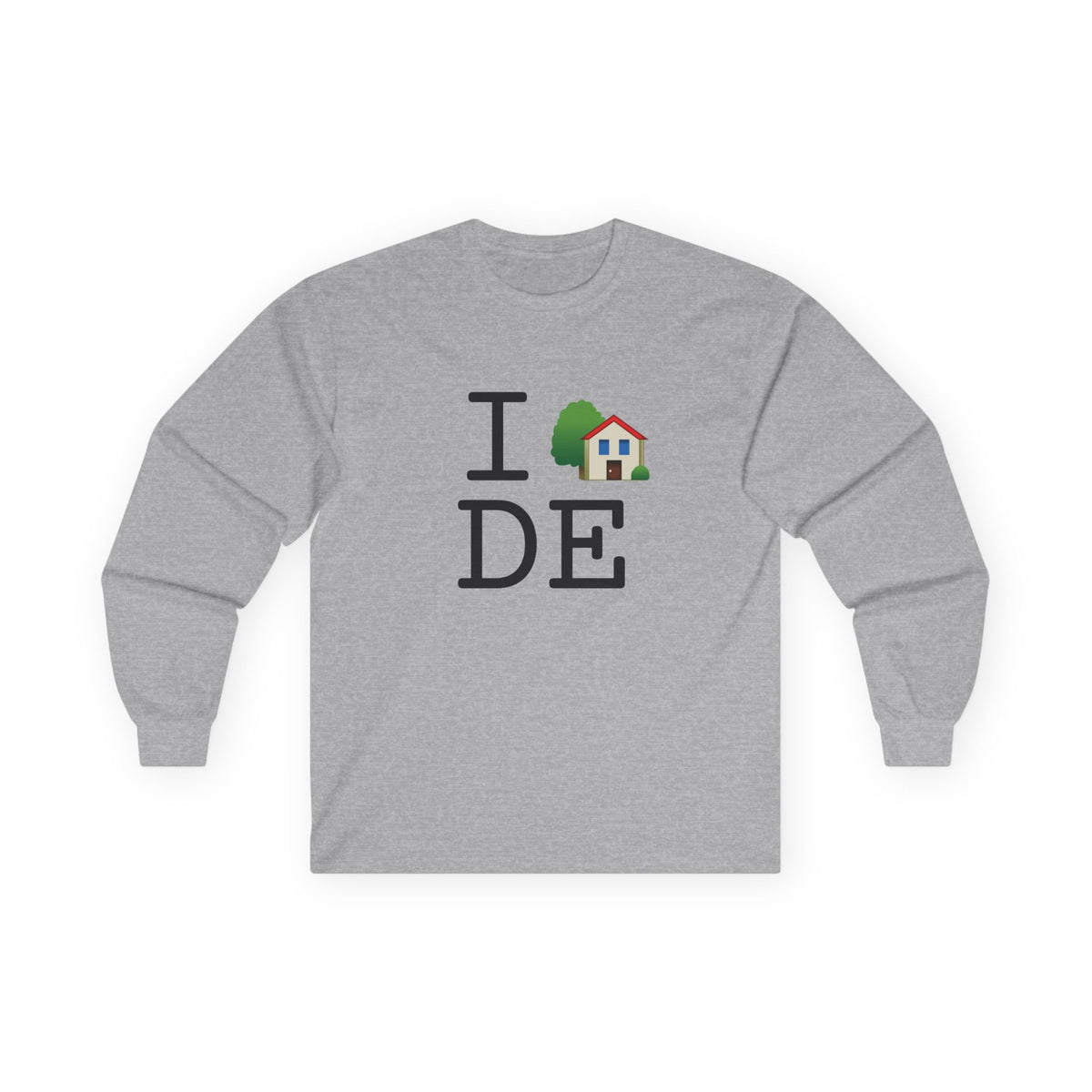 "I'm Home in Delaware" Long Sleeve Shirt