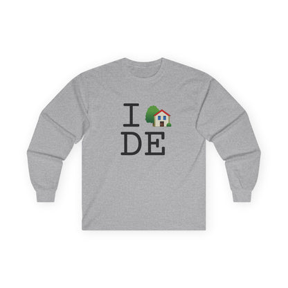"I'm Home in Delaware" Long Sleeve Shirt