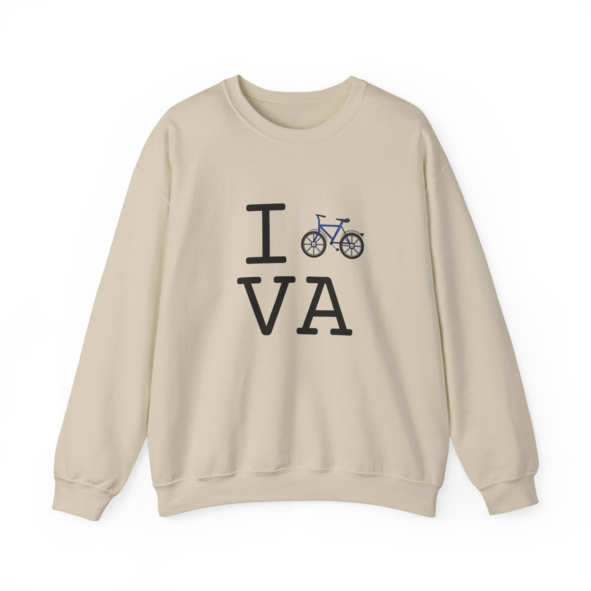 "I Bicycle Virginia" Sweatshirt