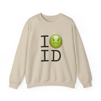"I'm Nauseous about Idaho" Sweatshirt