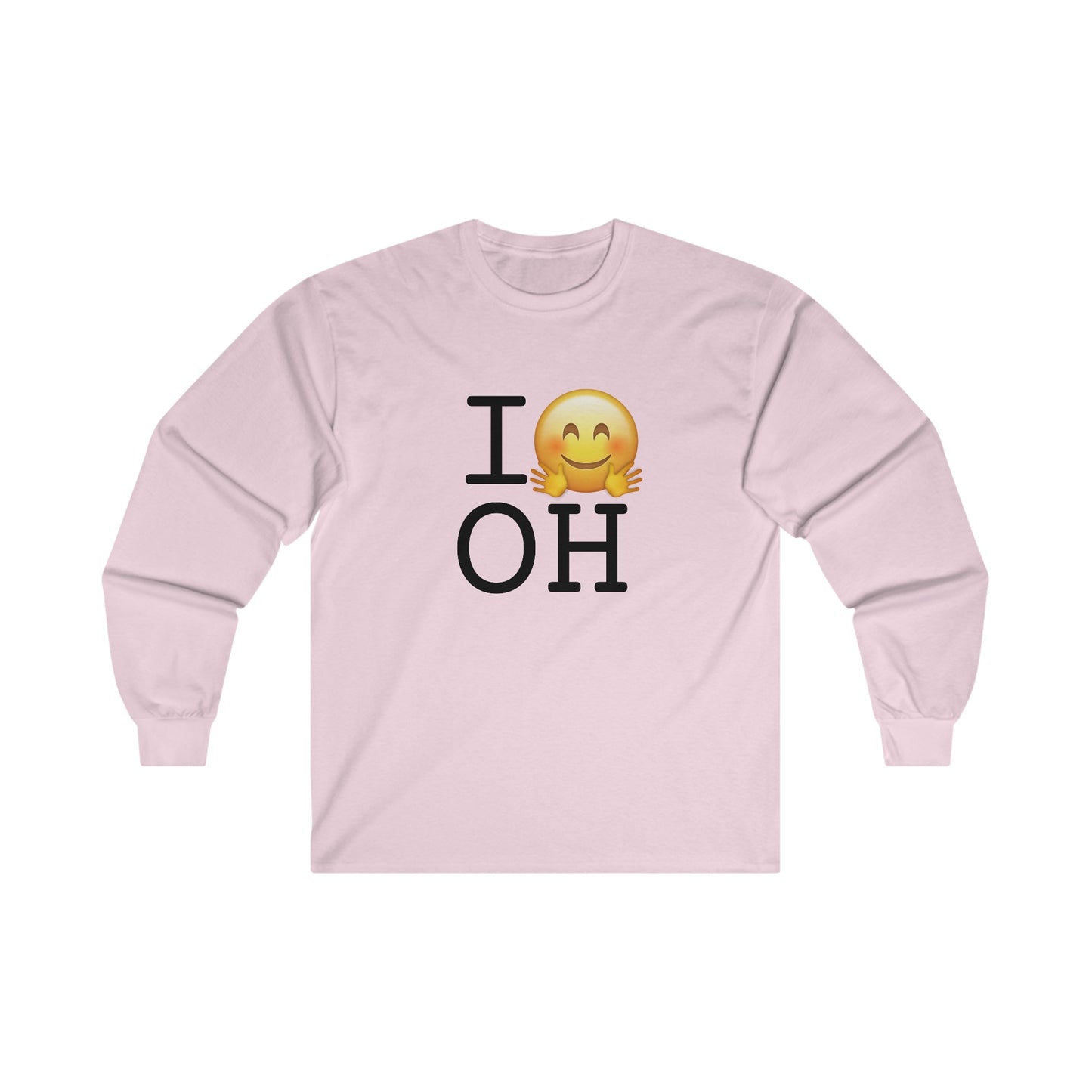 "I Hug Ohio" Long Sleeve Shirt