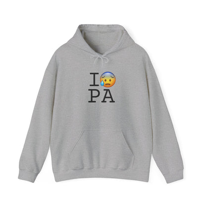 "I'm Anxiously Sweating in Pennsylvania" Hoodie