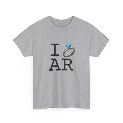 "I'm Married to (Diamond Ring) Arkansas" Tee