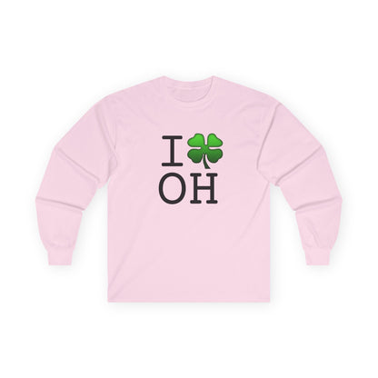 "I'm Lucky (Clover) in Ohio" Long Sleeve Shirt