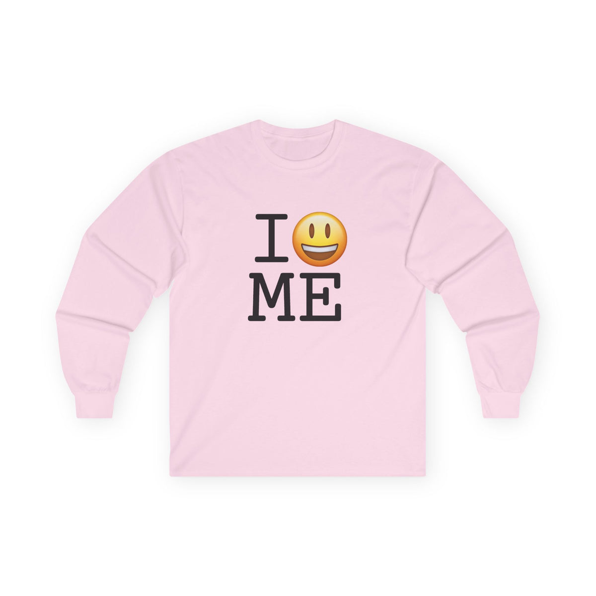 "I'm Happy about Maine" Long Sleeve Shirt