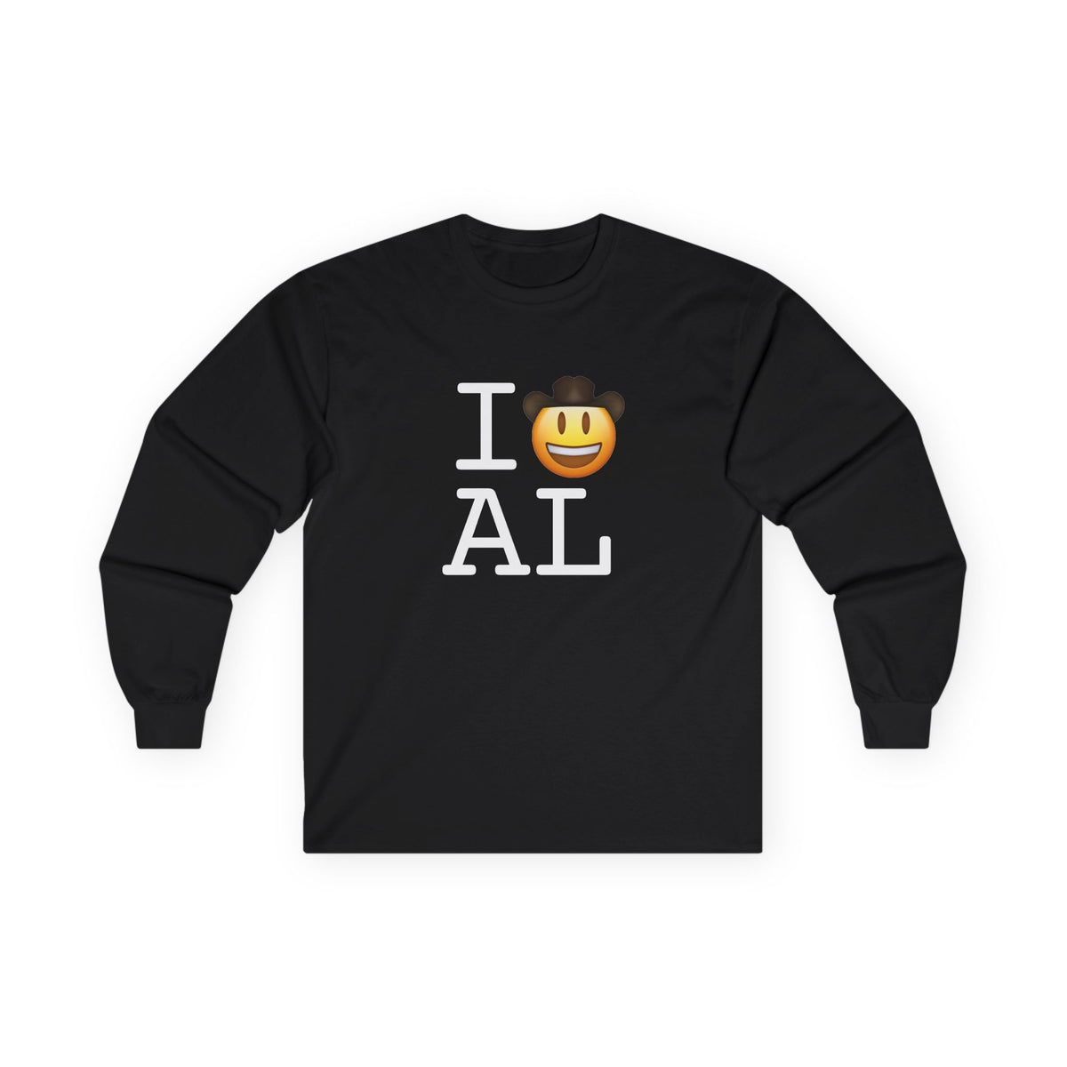 "I'm a Cowboy or Cowgirl in Alabama" Long Sleeve Shirt