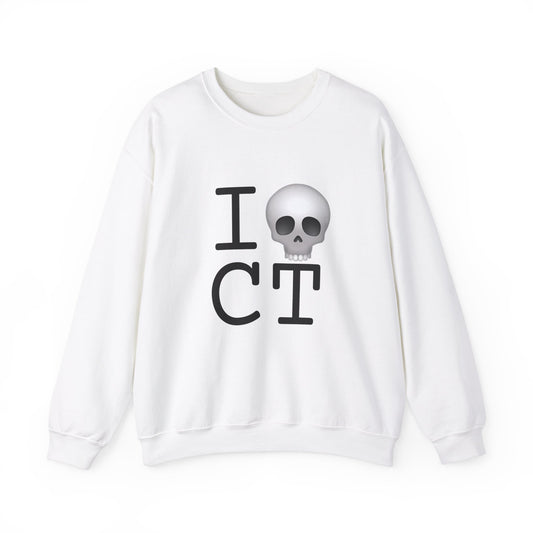 "I'm Dead in Connecticut" Sweatshirt