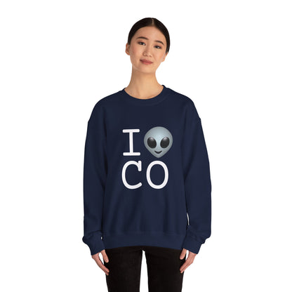 "I Feel Alien in Colorado" Sweatshirt