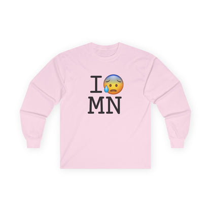 "I'm Anxiously Sweating in Minnesota" Long Sleeve Shirt