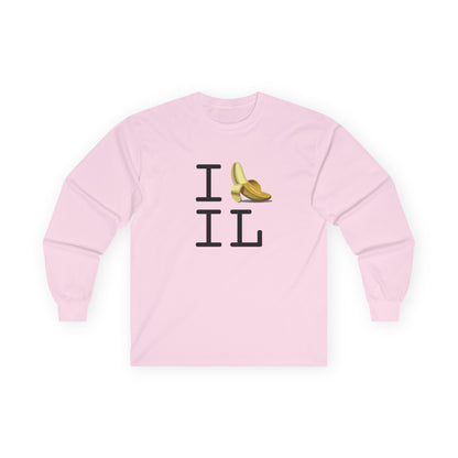 "I'm Bananas about Illinois" Long Sleeve Shirt
