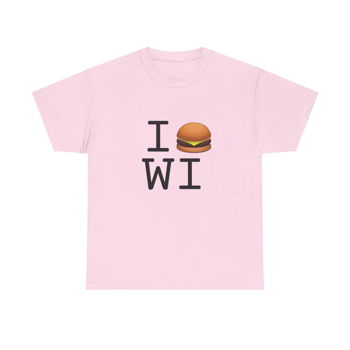 "I Cheeseburger Wisconsin" Tee
