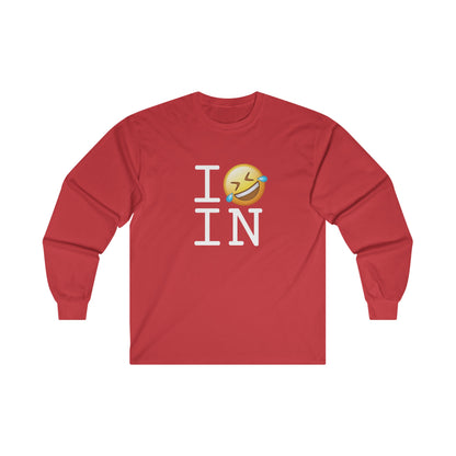 "I Laugh Hard (LMFAO) at Indiana" Long Sleeve Shirt