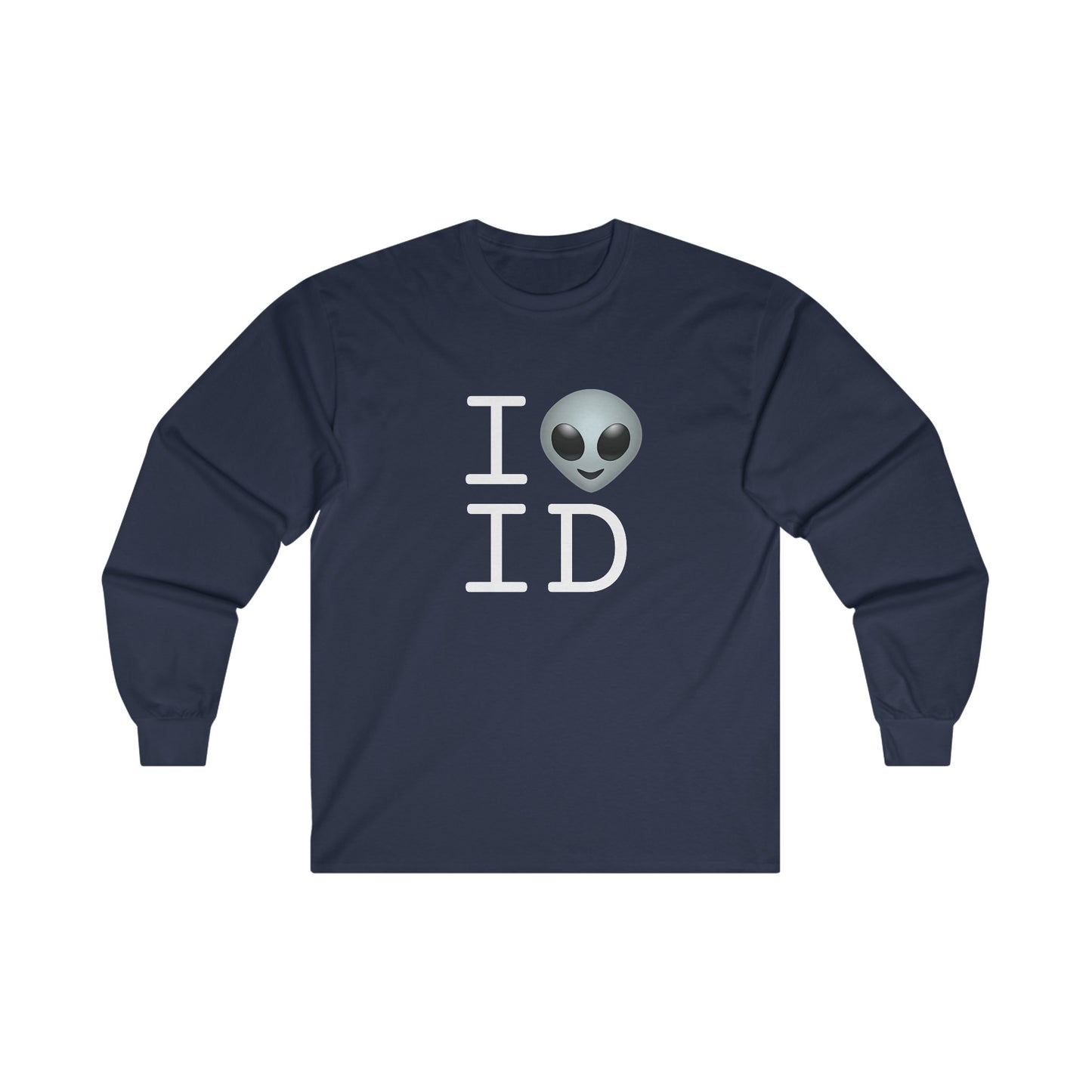 "I Feel Alien in Idaho" Long Sleeve Shirt