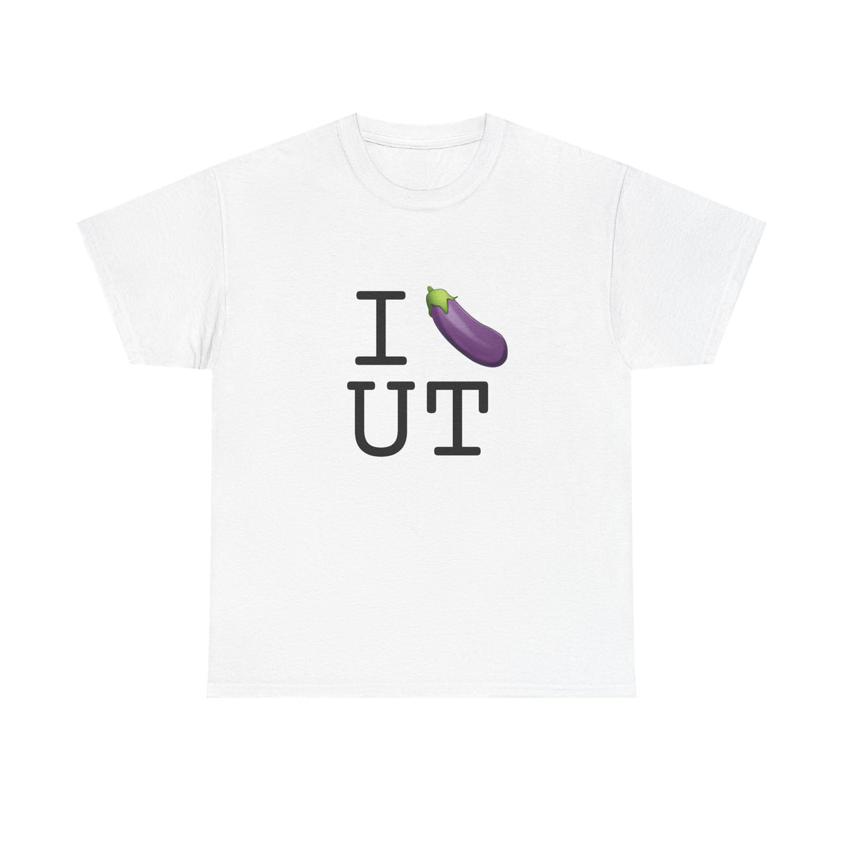 "I Eggplant Utah" Tee