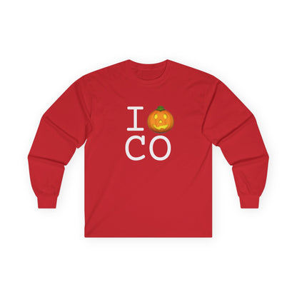 "I Jack-O-Lantern (Pumpkin) Colorado" Long Sleeve Shirt