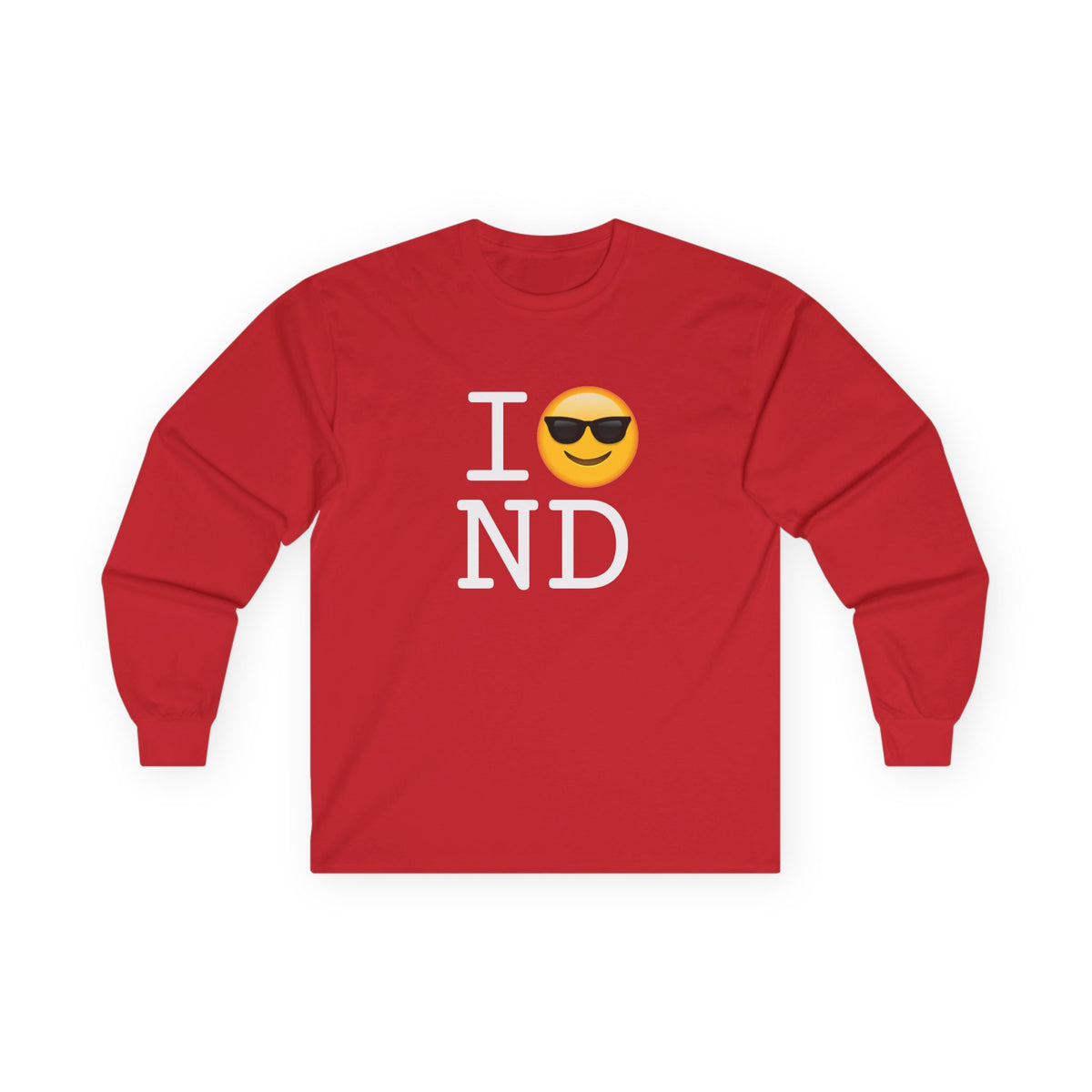 "I'm Cool with North Dakota" Long Sleeve Shirt