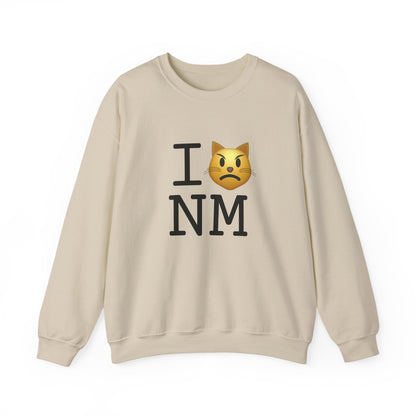"I'm a Pouting Cat about New Mexico" Sweatshirt