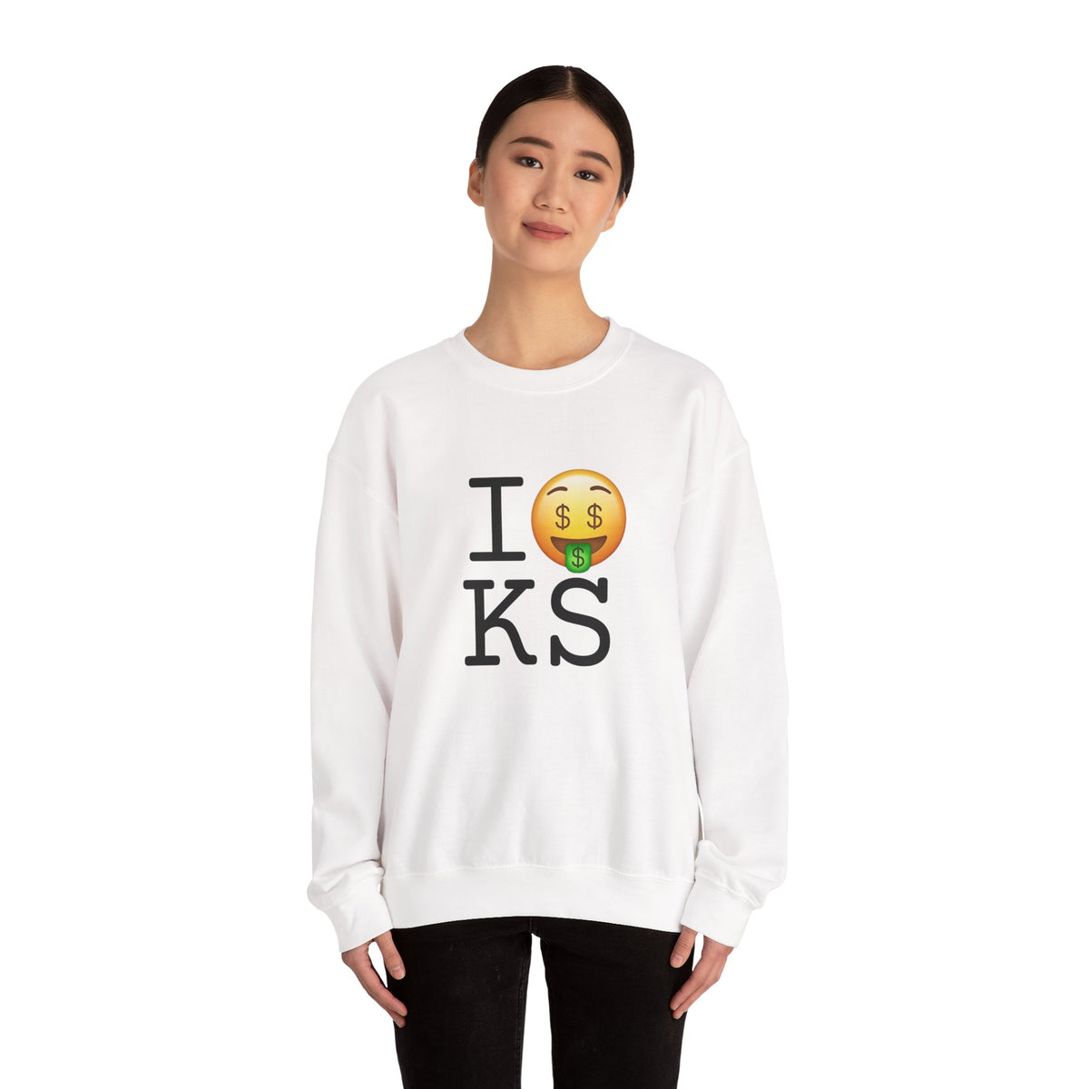 "I Get Rich in Kansas" Sweatshirt