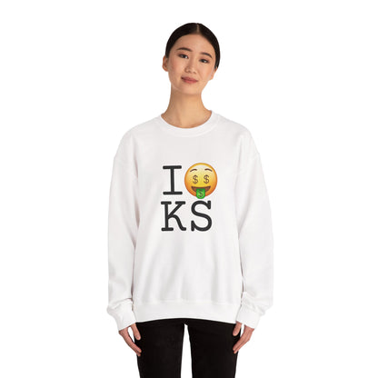 "I Get Rich in Kansas" Sweatshirt