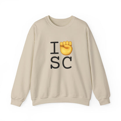 "I Raise my Fist with South Carolina" Sweatshirt