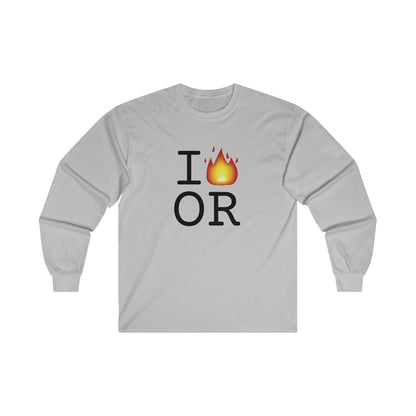 "I've got Fire for Oregon" Long Sleeve Shirt