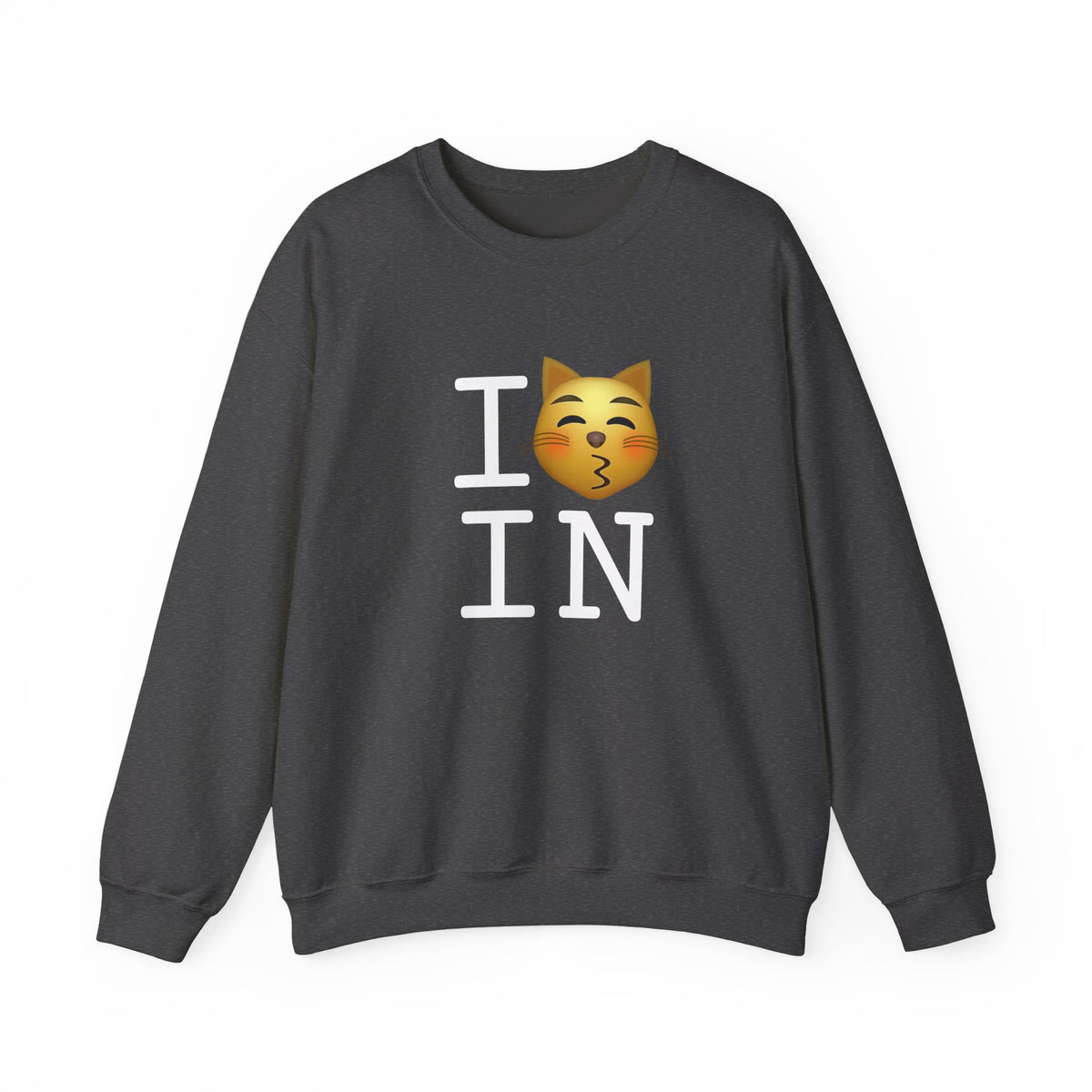 "I'm a Kissing Cat toward Indiana" Sweatshirt