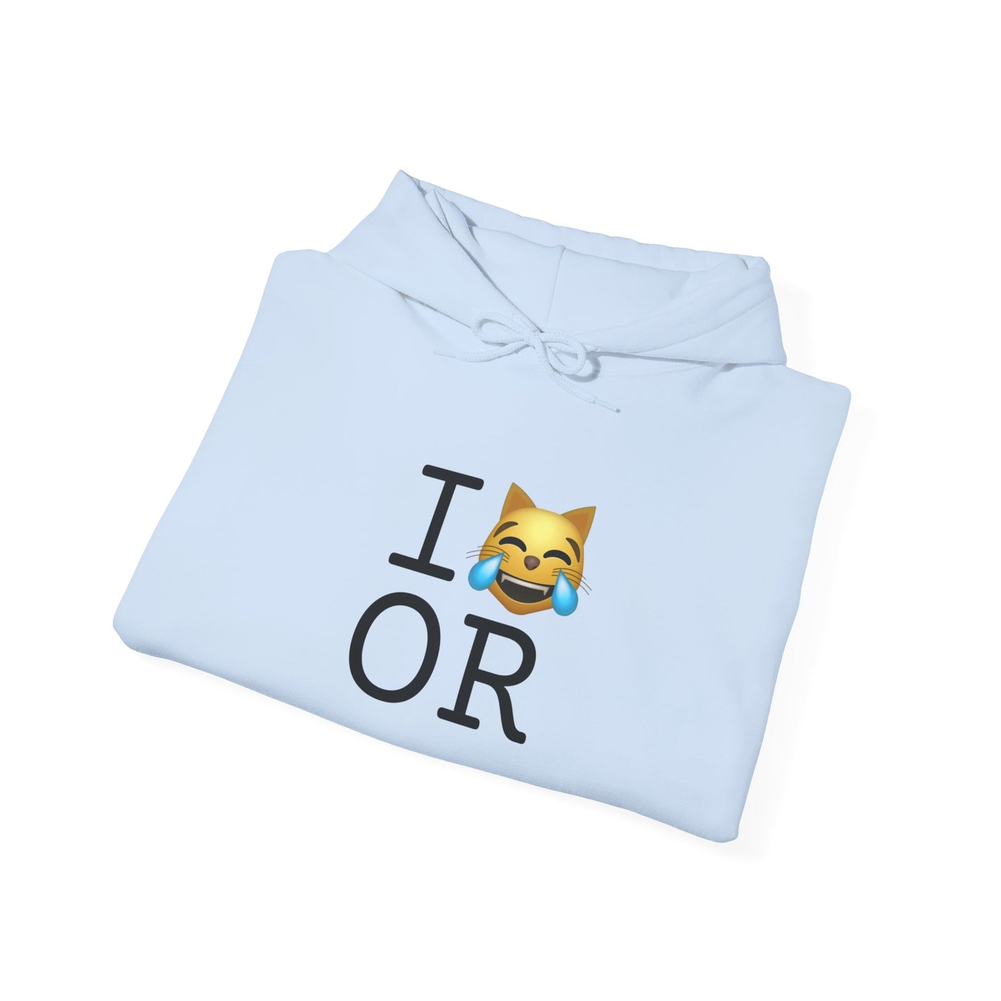 "I'm Laughing like a Cat at Oregon" Hoodie