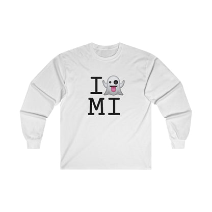 "I'm Ghosting Michigan" Long Sleeve Shirt