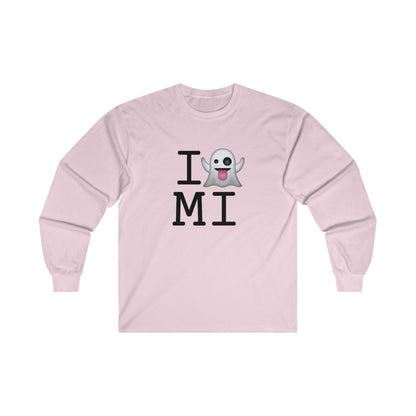 "I'm Ghosting Michigan" Long Sleeve Shirt