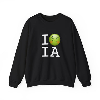 "I'm Nauseous about Iowa" Sweatshirt