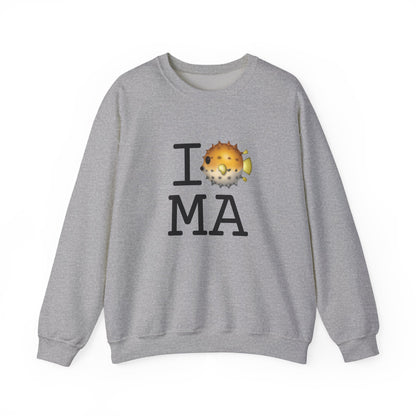 "I Blowfish in Massachusetts" Sweatshirt