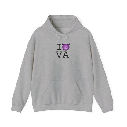 "I'm an Angry Devil about Virginia" Hoodie