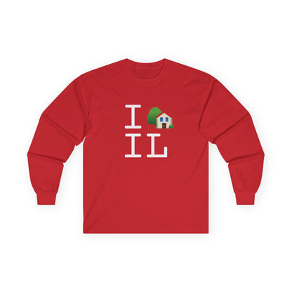"I'm Home in Illinois" Long Sleeve Shirt