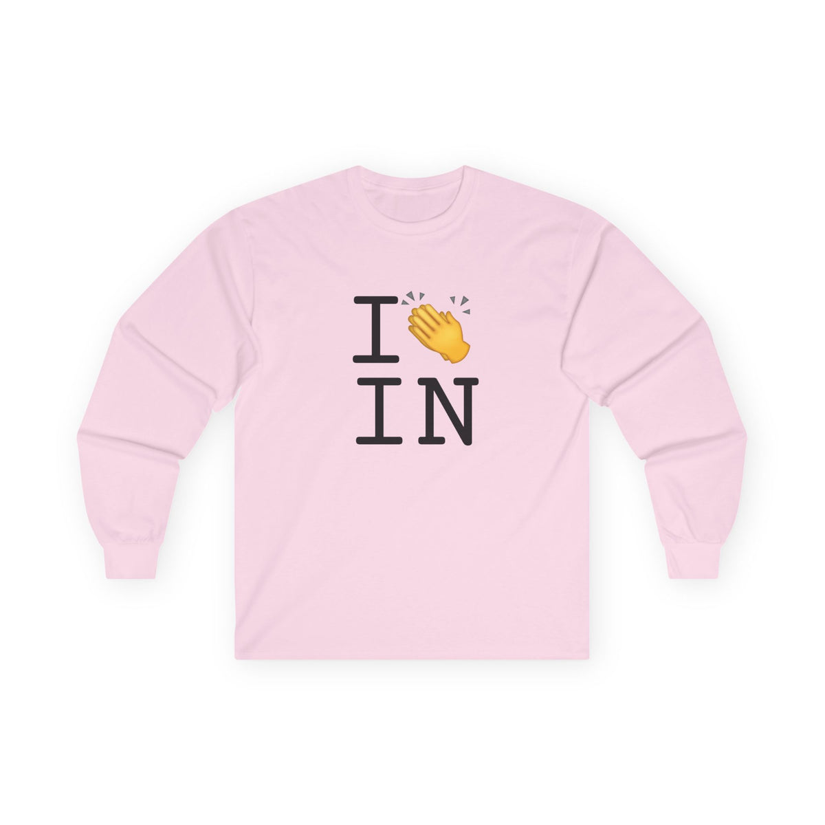 "I Applaud Indiana" Long Sleeve Shirt