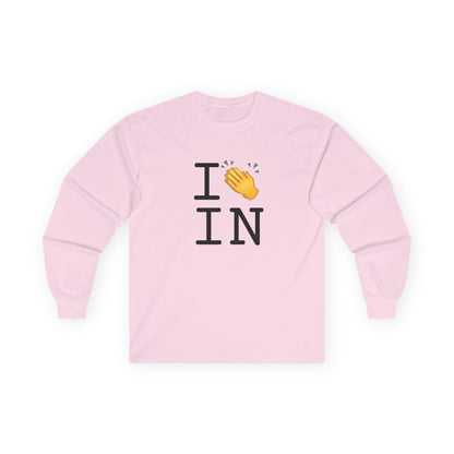 "I Applaud Indiana" Long Sleeve Shirt