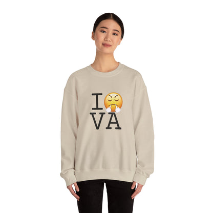 "I'm Furious about Virginia" Sweatshirt