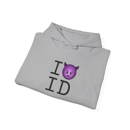 "I'm an Angry Devil about Idaho" Hoodie