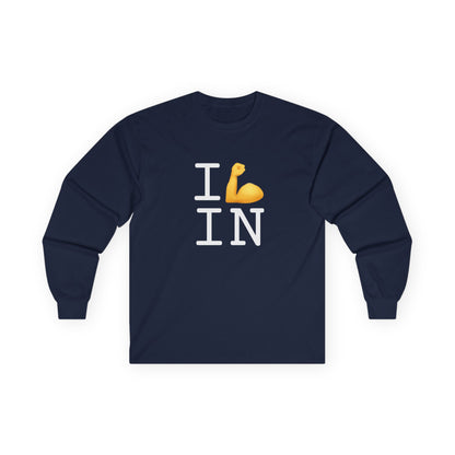 "I Flex in/on Indiana" Long Sleeve Shirt