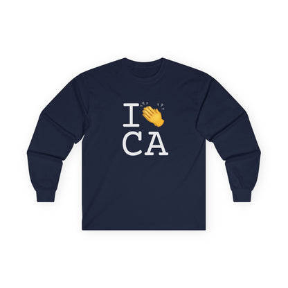 "I Applaud California" Long Sleeve Shirt