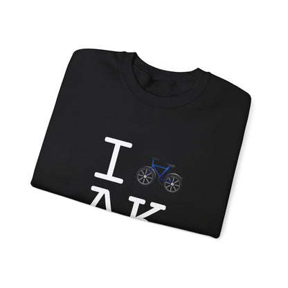 "I Bicycle Alaska" Sweatshirt
