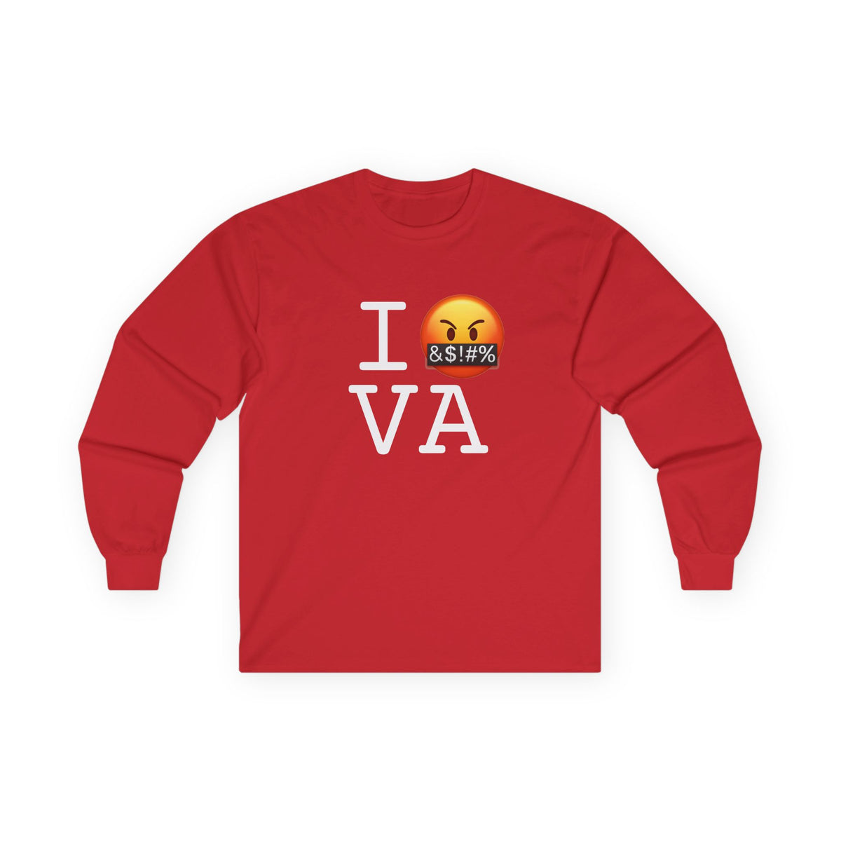 "I Curse about Virginia" Long Sleeve Shirt