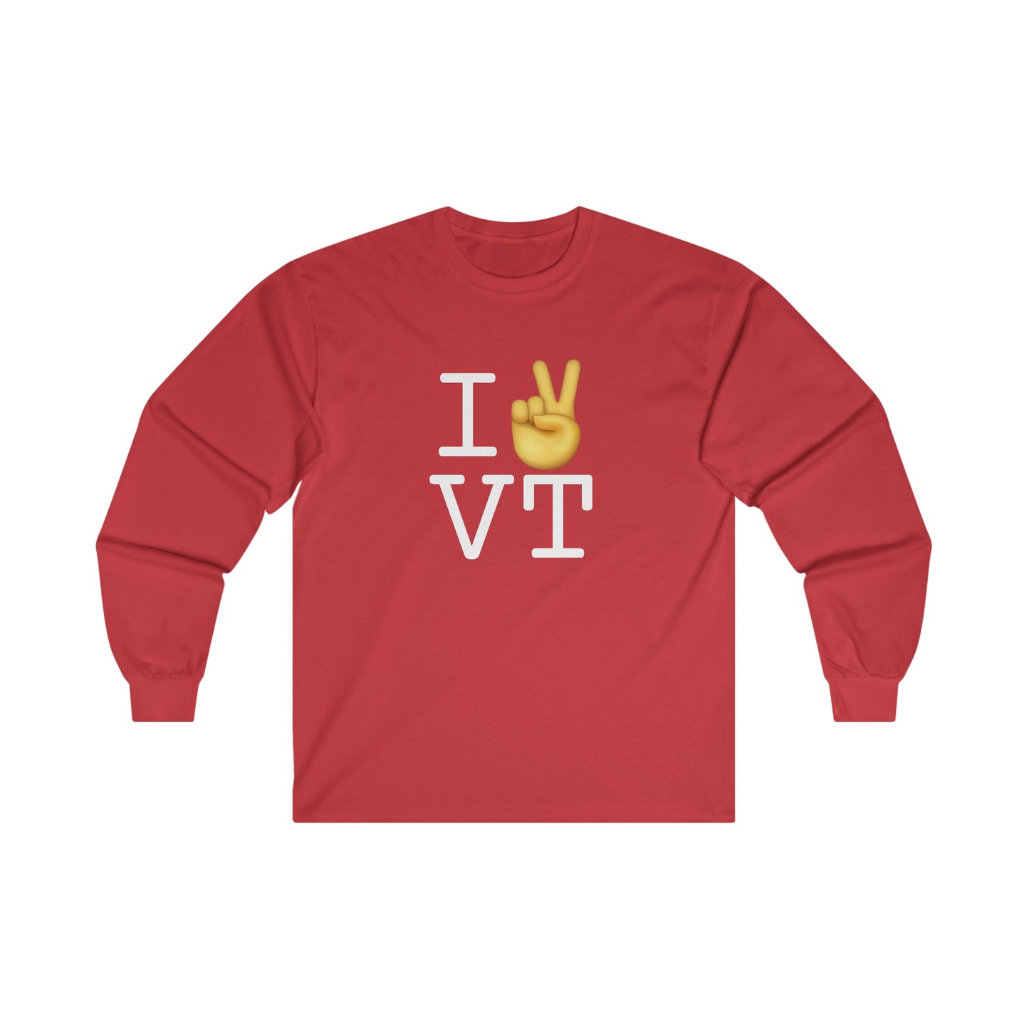 "I Show Peace to Vermont" Long Sleeve Shirt