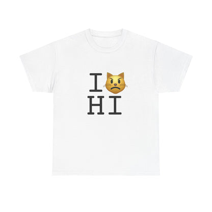 "I'm a Pouting Cat about Hawaii" Tee