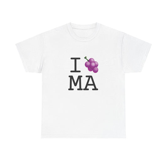 "I Grape Massachusetts" Tee