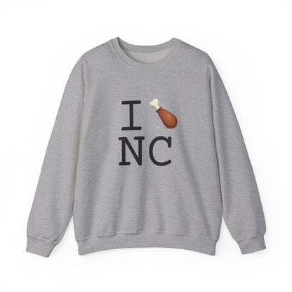 "I Chicken Drumstick North Carolina" Sweatshirt