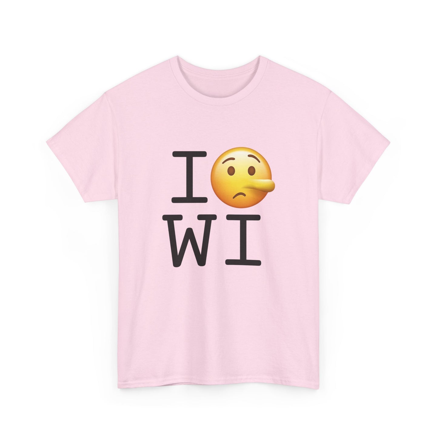 "I Lie about Wisconsin" Tee