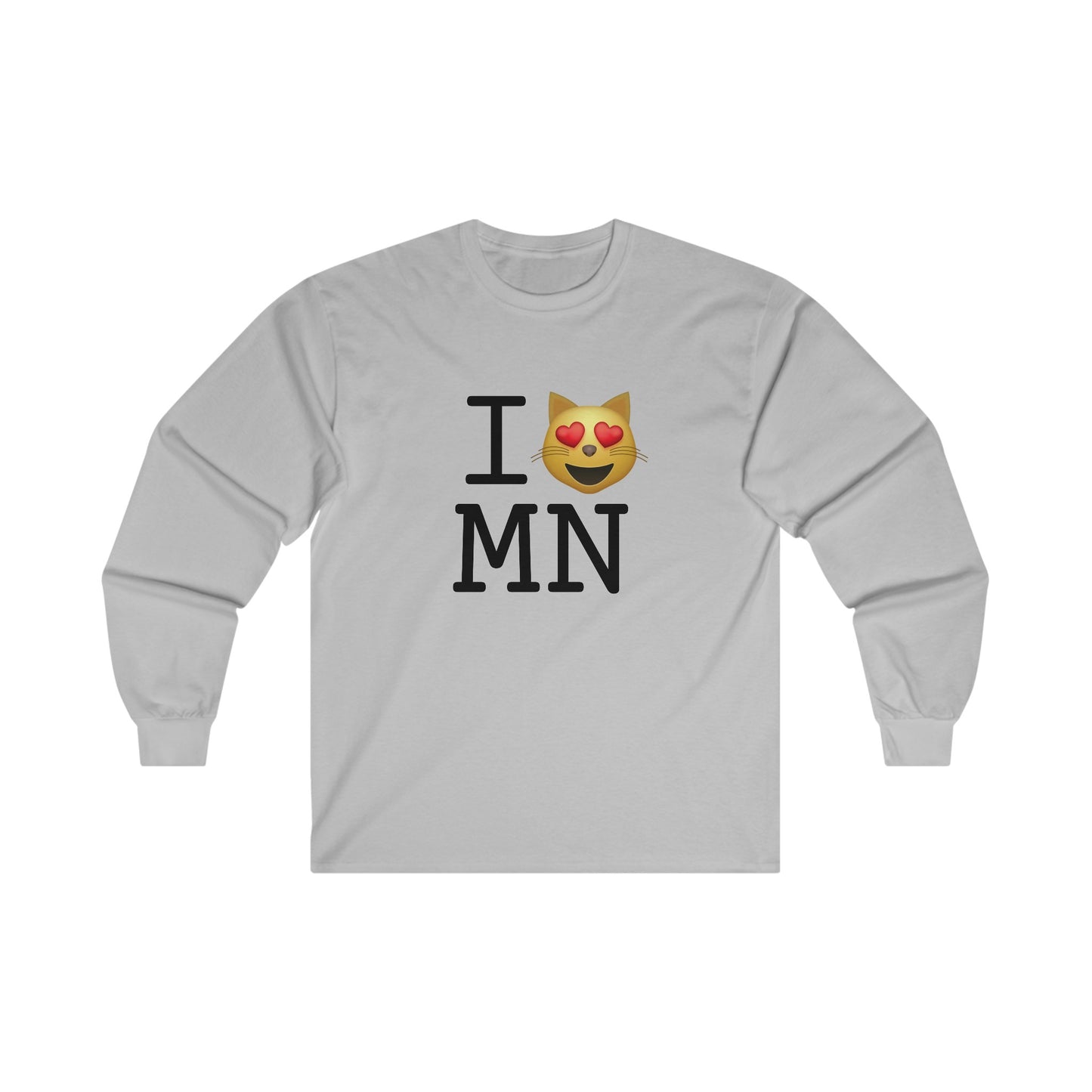 "I'm a Cat that Loves Minnesota" Long Sleeve Shirt